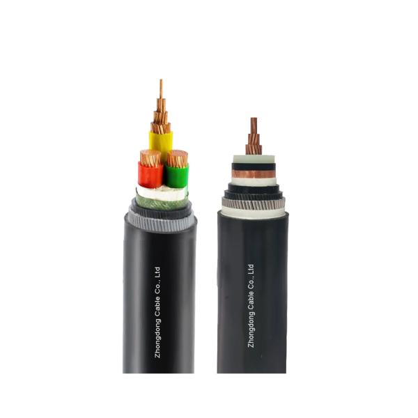 耐火性中圧ケーブル 12/20kV N2XSH 単核 3コア