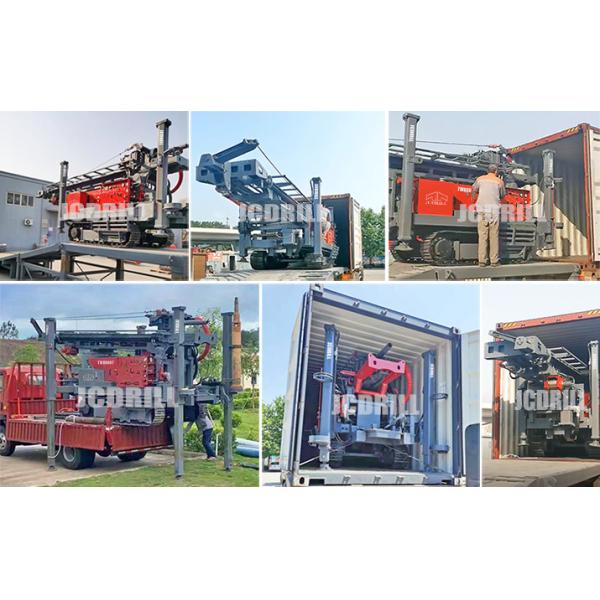 Сверхмощная 400m гидравлическая машина буровой установки водяной скважины вращения для продажи