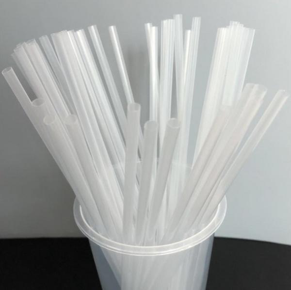 Bar Accessories Type Drinking Straws 6mm Diameter ECO Friendly Custom Transparent PLA