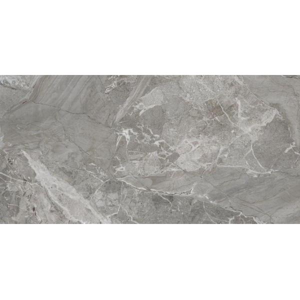 Интерьер 600*1200 серой мраморной плитки фарфора взгляда химический устойчивый внешний
