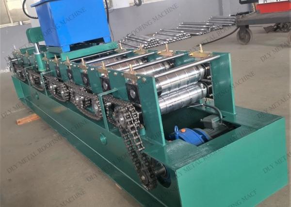 Click 4.5m Snap Lock Metal Roofing Machine 4Kw Standing Seam Metal Equipment