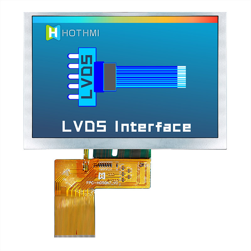 5,0 изготовитель дисплея мониторов TFT LCD солнечного света IPS дисплея дюйма 800x480 читаемый