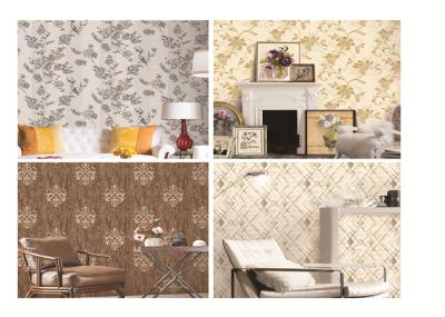 PVC waterproof wallpaper washable removable fashion design different color