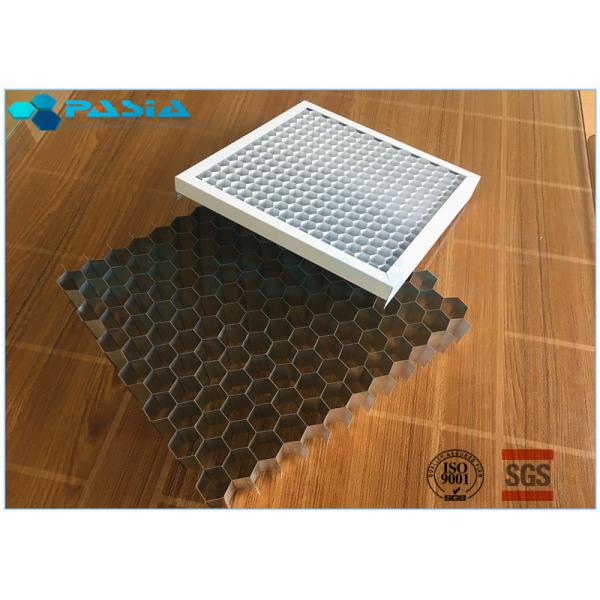 Perforated 6mm Side Length Aluminum Honeycomb Material Core Anti Static Composite Floor