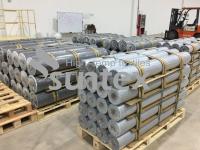 Anti tissu/tissu enduits de fibre de verre en caoutchouc de silicone de lutte anti-incendie de la chaleur pour la soudure/rideaux/joints