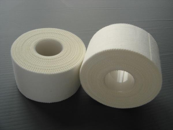 White viscose tape Rigid strapping tape sports rayon tape custom size 5cm x 10m
