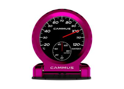LCD OBD2 Oil Pressure Gauge Alarm Setting Easy Installation