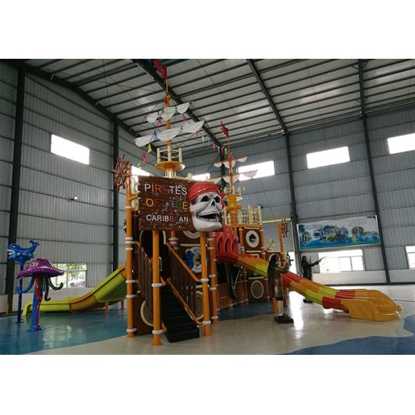Holiday Resorts Aqua Park Equipment Water Park Slide Safety And Easy Installation