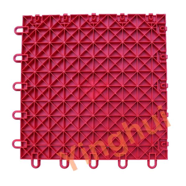 Dance Room Plastic Indoor Sports Flooring Plastic Floor Assembly Interlocking Tile Sport Floor