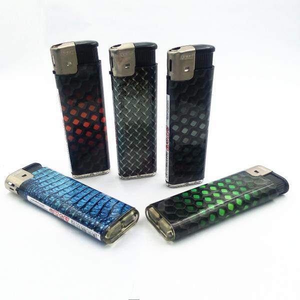 OEM Logo Cigarette Lighter Refillable Electronic Lighter Request Your Sample Now