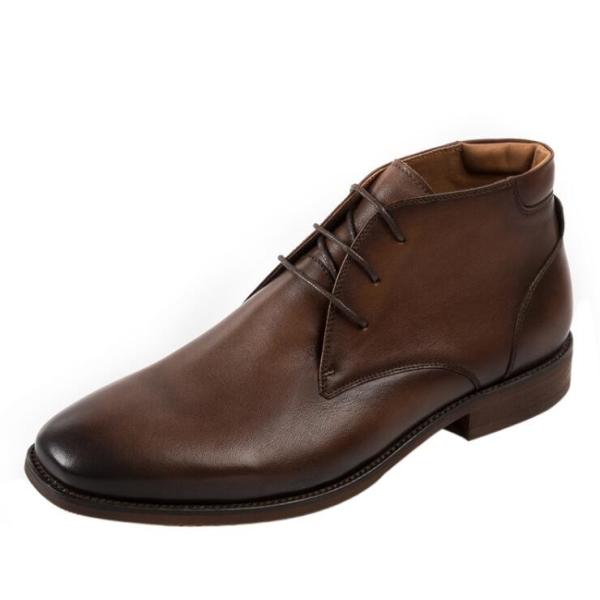 Chukka Suede De Cuero Para Hombres De Cuero Casual Calzado Marrón Para Hombres Pantalones De Pantalón