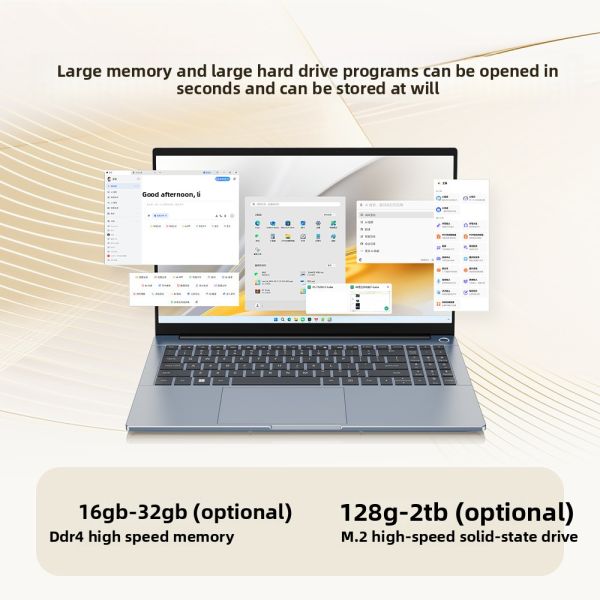 Aether New 15.6Inch 90Hz IPS Display  Resolution AMD R5 Processor SSD Storage English Windows 11 Gaming Laptop