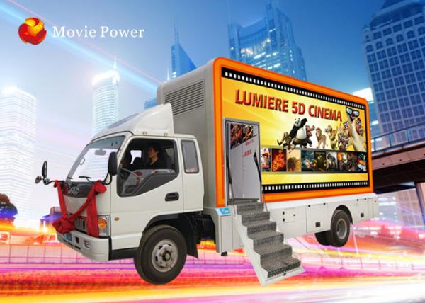 Transporte o equipamento móvel 220V 2.25KW do cinema do cinema do simulador 7D