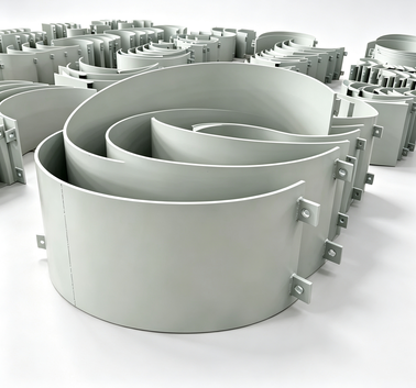 Pipe Supports & Hangers For Pipe Diameters 1/2 Inch To 48 Inches With High Corrosion Resistance And Customizable Sizes