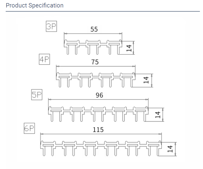 Soft State Seamless Busbar Conductor Rail with Oxygen-Free Copper Core for Overhead Crane Applications