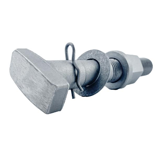 Truck Parts Installation T-bolt Nut M20X2.0X130 659112613 ISO Standard 10.9 Grade