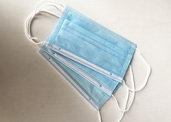 Protection Grade Disposable Dust Mask , 3 Ply  Anti Pollution Dust Mask