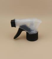Trigger Pump Sprayer K101-4 Black and Clear Plastic PP for Hairdressing Bottles