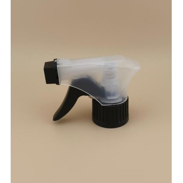 Trigger Pump Sprayer K101-4 Black and Clear Plastic PP for Hairdressing Bottles
