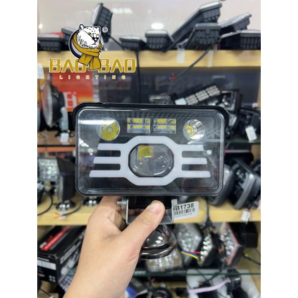 3 Inch LED Work Light White Yellow Dual Color For Truck For Car 4x4 Accessories