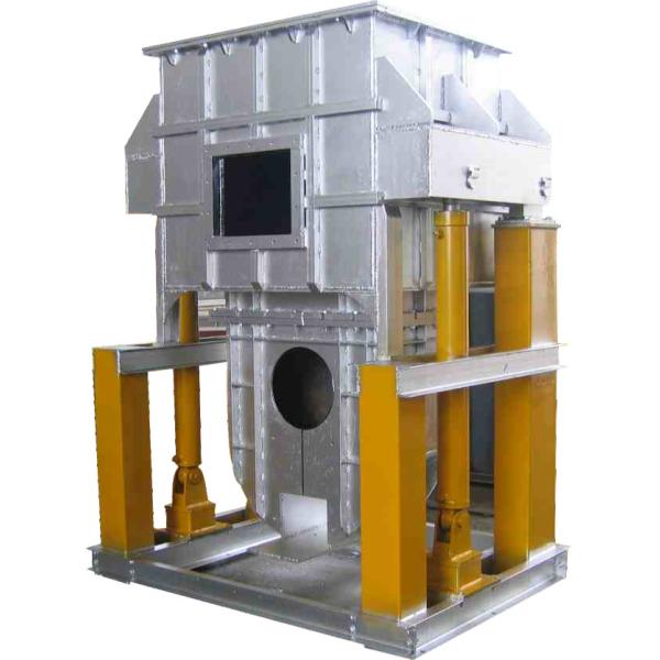Melting Rate 1000KG/H Power Frequency Induction Furnace 380V