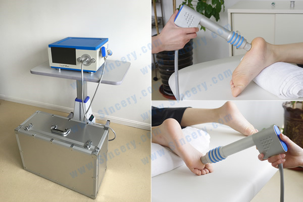 Popular sale physical pain relief treatment extracorporeal shock wave therapy equipment