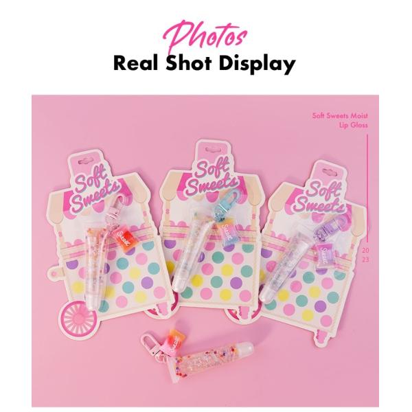 Non Toxic Fruit Flavored Little Girls Lip Gloss With Shimmering Glitter