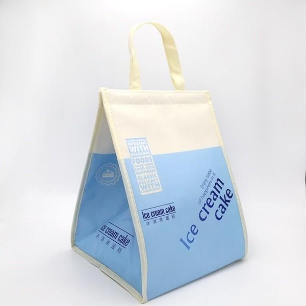 Convenient aluminum foil thermal bags for hot food with handle