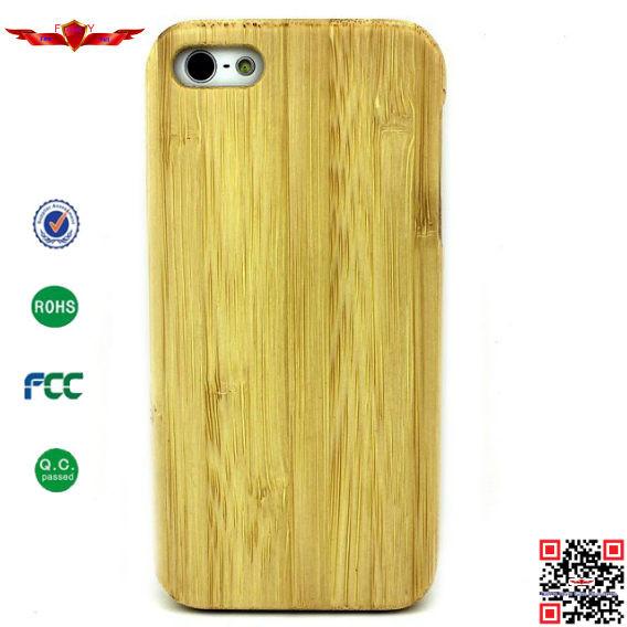 100% Authentic Import Natural Wood Cover Case For Iphone 5 5S High Quality With Gift Box