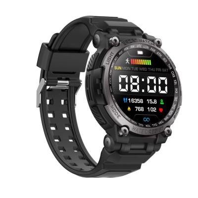 Une montre intelligente de forme ronde, élégante et fonctionnelle, avec une batterie longue et Bluetooth.