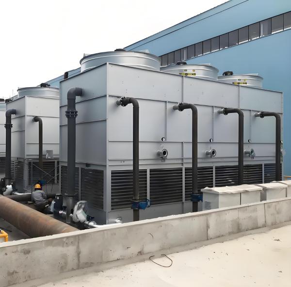 Industrial Cooling System 200T Cooling Tower With Water-Saving Closed Counter-Flow Design