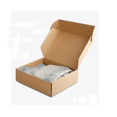 58KG 300*300*70mm Brown Flute E Corrugated Mailing Box
