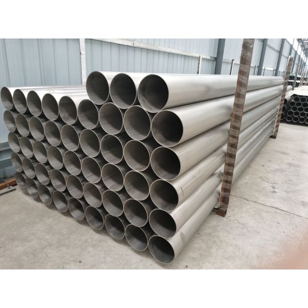 ASTM B862 Gr7 Gr12 Titanium Welded Pipe Pickling Surface