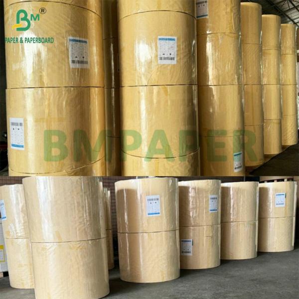 70gsm 75gsm C1S Coated Wet Strength Paper For Beer Glass Bottle Labels 70 gm 75 gm C1S enduit de papier résistant à l'humidité pour les étiquettes de bouteilles en verre de bière