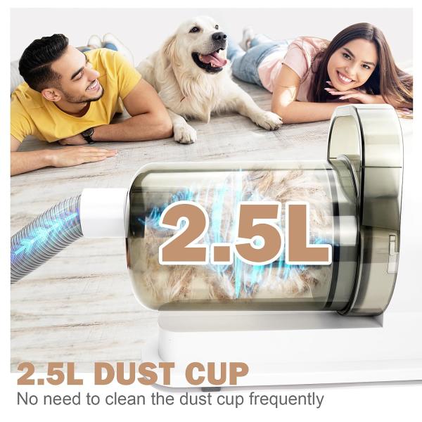 65 дБ шума домашний комплект для ухода за домашними животными с электрическим вакуумным очистителем для волос домашних животных на 110-220 В