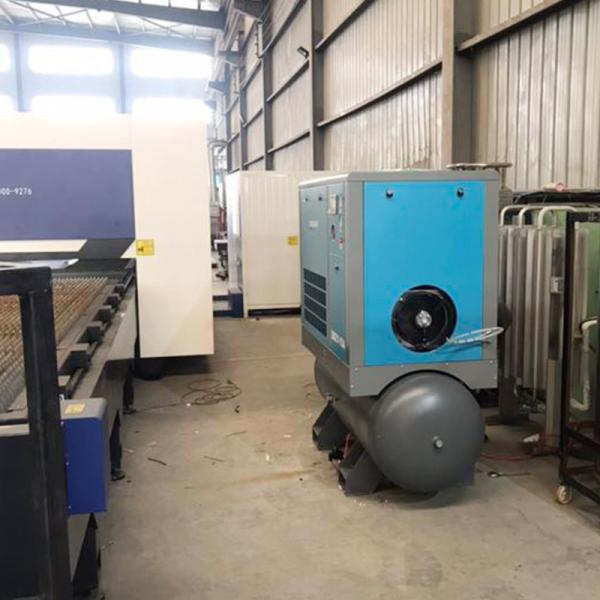 15hp 11kw High Pressure Screw Air Compressor Rotary For Fiber Laser Cutting Machine