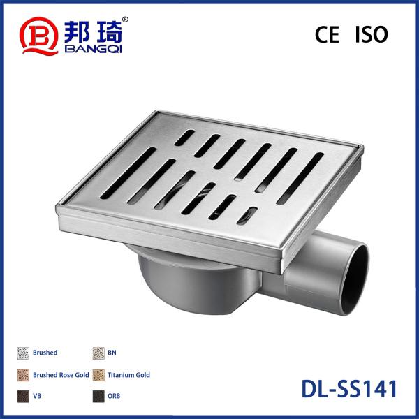 DL-SS141 Drainage de plancher en acier inoxydable européen