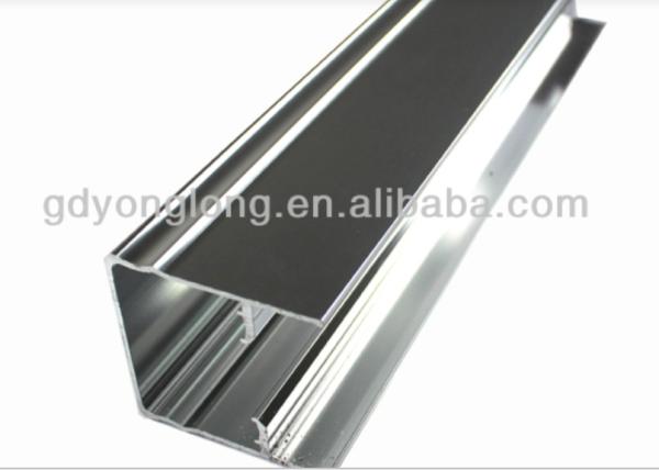 T5 Arch Aluminum Window Profiles , Glass Door Metal Frame Aluminum Profile