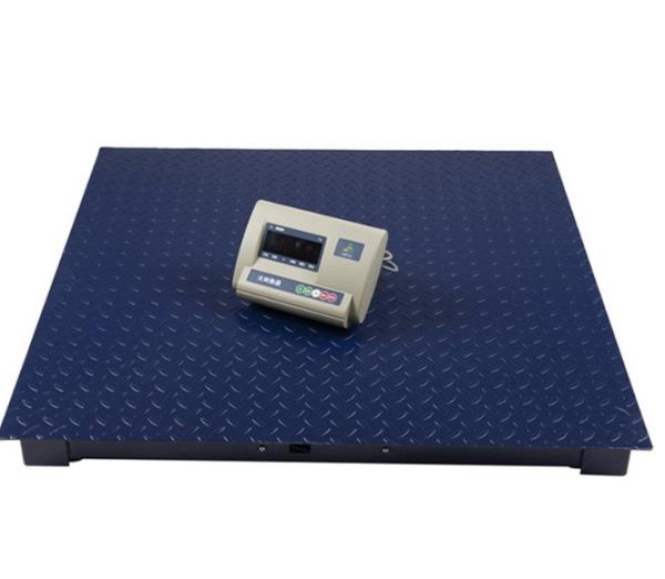 Balance de pesage à plate-forme en acier au carbone Direct Supply 2 * 1,2 mètre 500 kg avec indicateur numérique et alimentation AC/DC