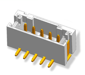 2.0mm Pitch Wafer WTB Wire To Board Power Connector Вертикальный SMT Высота 6,1 мм