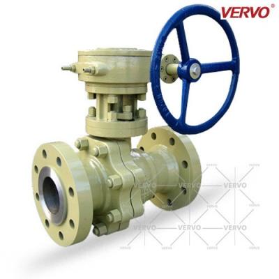Tipo de flutuação furo completo da válvula de bola e carcaça furada reduzida da válvula de bola 300lb de Dn100 2pcs Wcb Rf 100mm API6D da válvula de bola