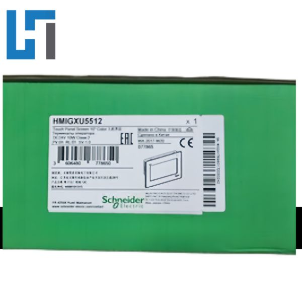 HMIGXU5512 Schneider Nuevo Original HMI Pantalla Táctil Módulo Controlador de Programación PLC