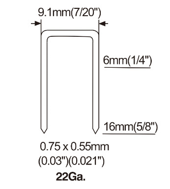 Экономика Пневматический штепсельный пистолет 7116 с тонкой короной для декорации мебели