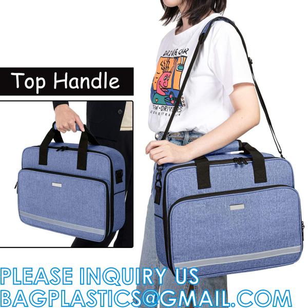 Portable Trauma Emergency Bag Medical Shoulder Bags First Aid Kit Bag, Medical Supplies with Fixed Pockets