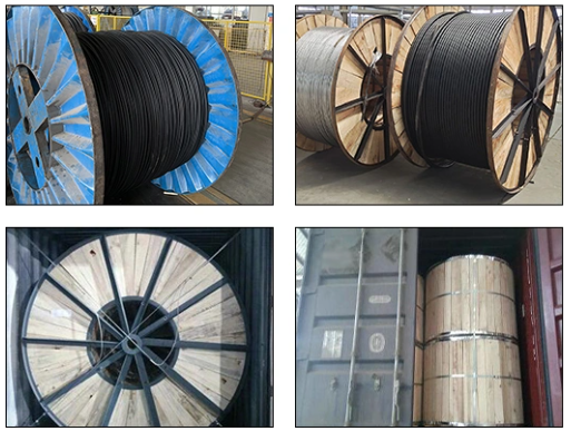 XLPE изолированный низковольтный кабель питания огнеупорный с стальной лентой брони