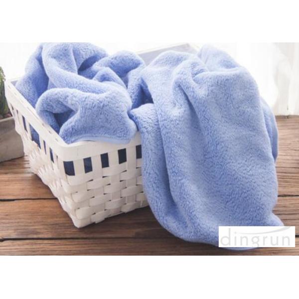 Non Formaldehyde Youth Plush Custom Printed Beach Towels 70*140cm Bright Color Design