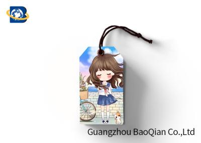 O costume da imagem dos desenhos animados 3D imprimiu as etiquetas do cair, etiquetas personalizadas do cair para a roupa