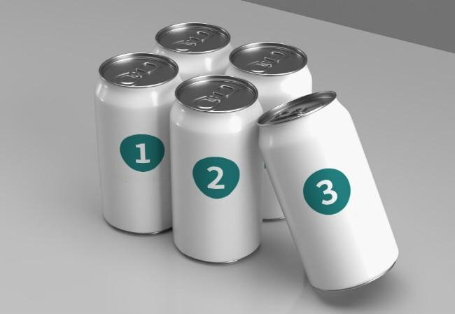 Стандартная холеная тонкая Stubby таможня напечатала алюминиевый Dia банок пива 211mm