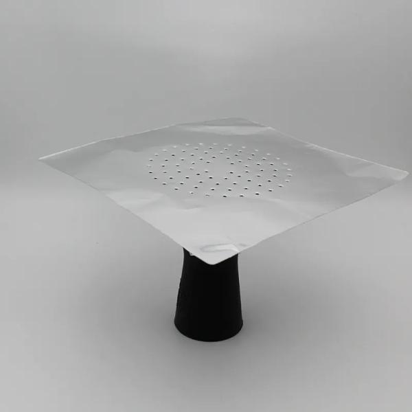 Papel de estaño Shisha Hookah Carbón de aluminio papel de papel con y tratamiento compuesto