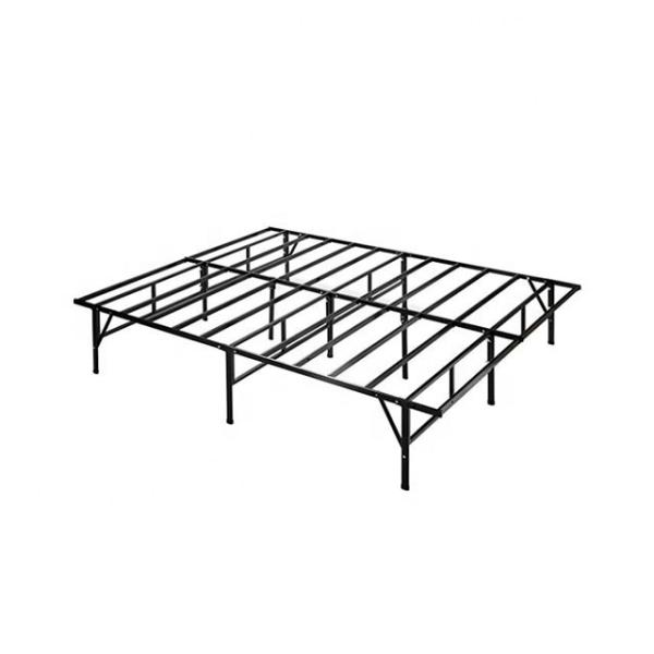 Storage Base Wrought Iron Frames in Black Full Metal Bed Frame Twin Size Bedroom